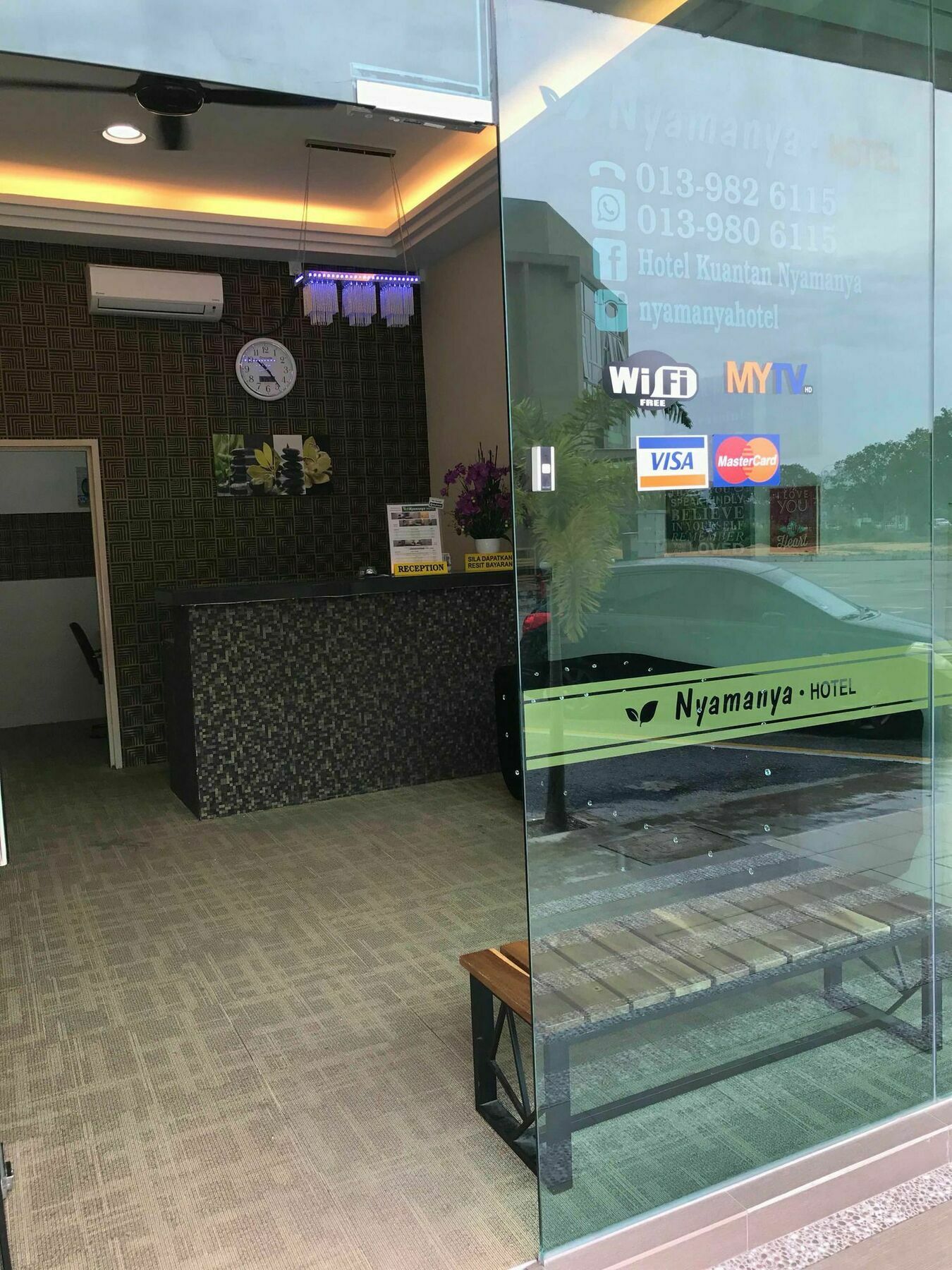קואנטאן Oyo 89981 Nyamanya Hotel מראה חיצוני תמונה
